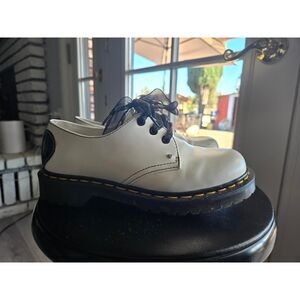 Dr-martens Women's White Oxfords